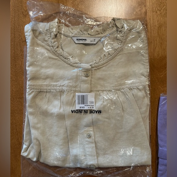 Sonoma Goods For Life Ruffle Tank Top - Picture 2 of 3